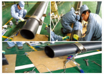 5、裝固定夾具、設(shè)置拉緊器